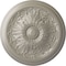 Ekena Millwork Vienna Ceiling Medallion (Fits Canopies up to 3 1/4"), Hand-Painted Pearl White, 16 7/8"OD x 5/8"P CM17VIPWS - alternate 1